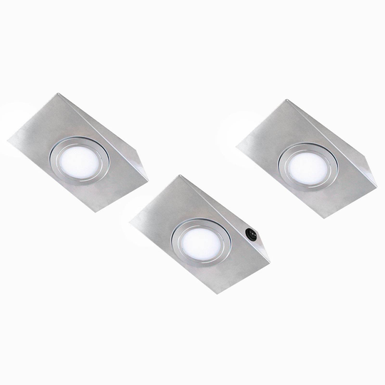 LED-kaapinalusvalo Keili, 3 kpl 2-vaiheinen kytkin