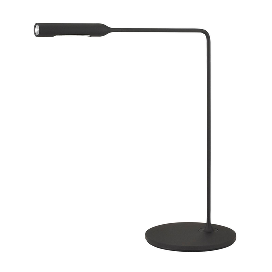 Lumina Flo -LED-pöytälamppu 3 000 K musta
