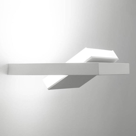 Tablet W1 -LED-seinävalaisin, 16 cm, valkoinen