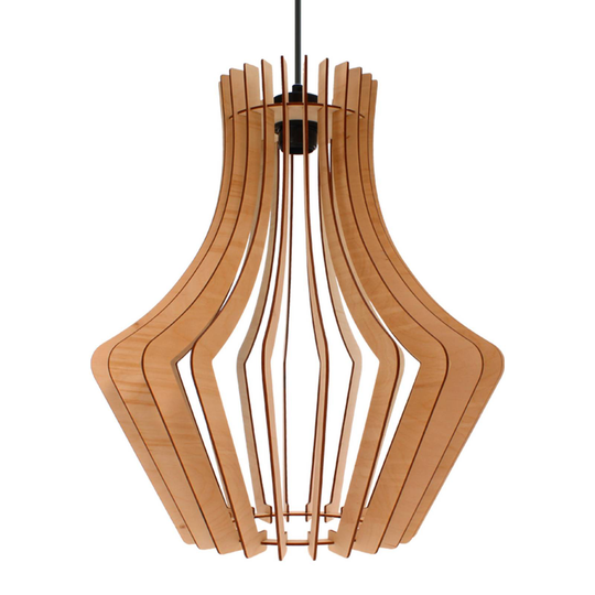 Envolight Floj -riippuvalo koivuvaneria, Ø 45 cm