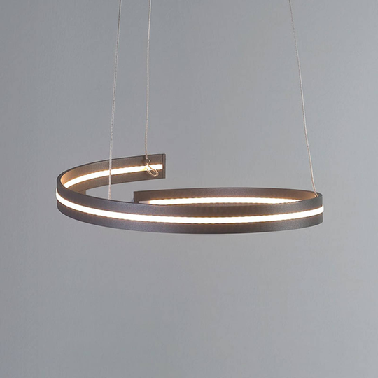 Bopp Break - LED-riippuvalaisin, 40cm, antrasiitti