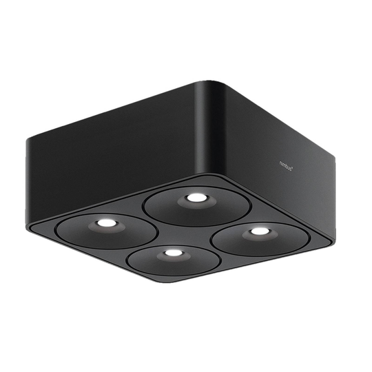Nimbus Q Four -valo, vaihehimmennin 80° 940 musta