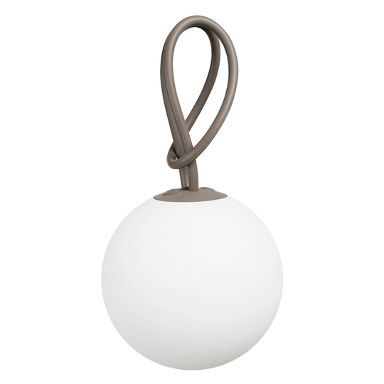 Fatboy-LED-riippuvalo Bolleke, akku, taupe