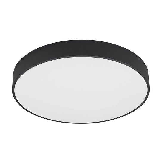 Arcchio Noabelle -LED-kattovalaisin, musta, 80 cm
