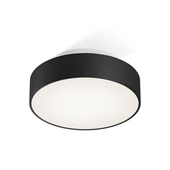 Decor Walther Conect -LED-kattovalo Ø 26 cm musta