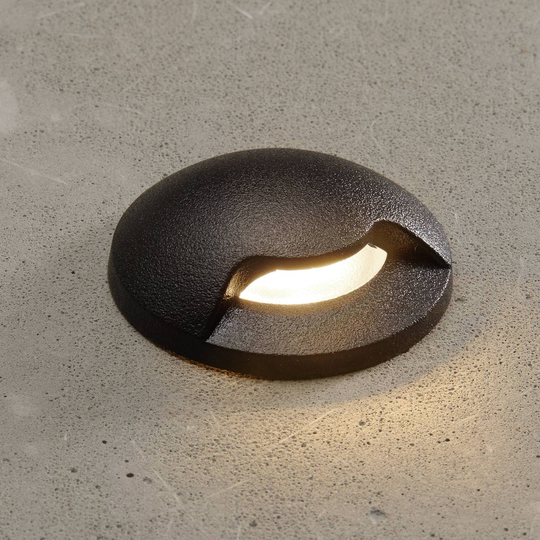 LED-uppovalaisin Aldo 1L musta/kirkas 3 000 K