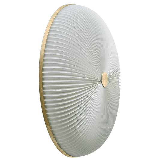 LE KLINT Lamella -seinälamppu, kullanvärinen 50 cm