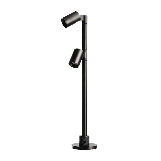 LED-display-valaisin Herculis double 3 000 K musta