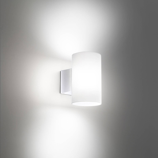 LED-ulkoseinälamppu Bianca, valkoinen