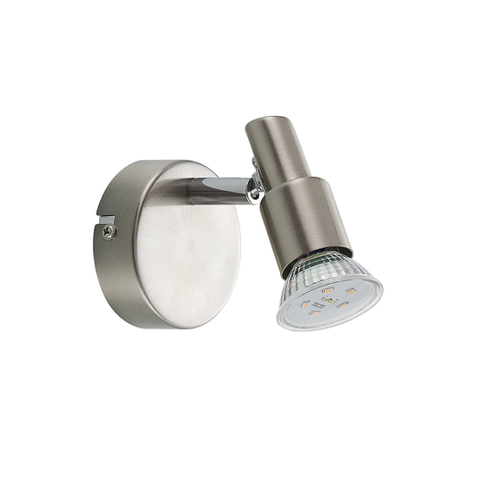 ELC Farida -LED-kohdevalo, nikkeli, 1-lamp.