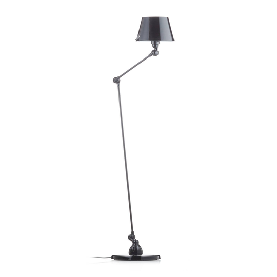 Jieldé Aicler AID833 80+30cm -lattiavalo, musta