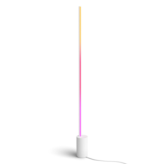 Philips Hue Gradient Signe -LED-lattiavalo vaalea