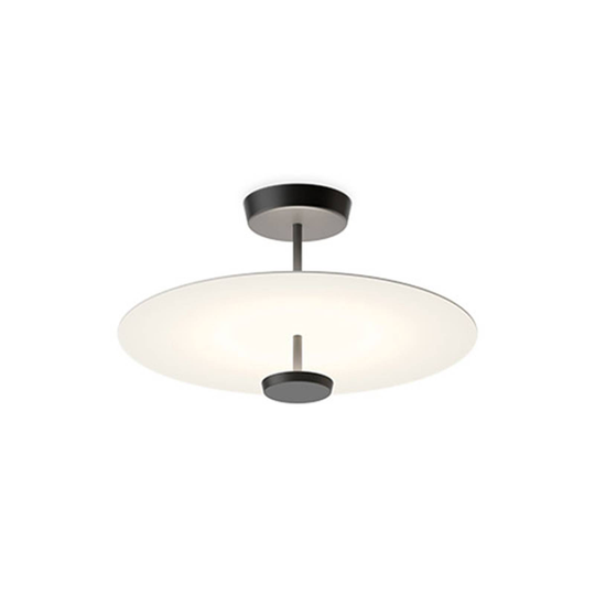 Vibia Flat LED-kattovalaisin 2-lamppuinen Ø 55 cm