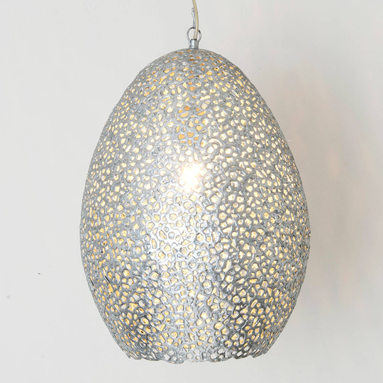 Riippuvalo Cavalliere, hopea, Ø 34 cm