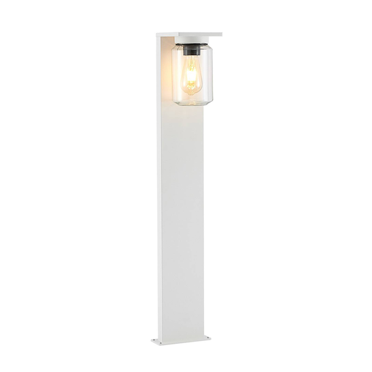 Lucande Semka -pylväsvalaisin 90 cm, valkoinen