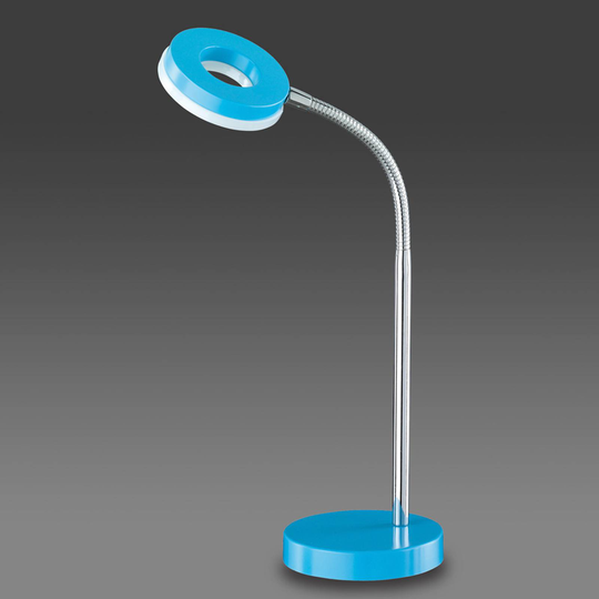 Sininen LED-pöytälamppu Rennes