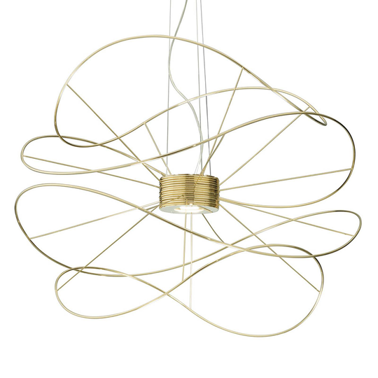 Axolight Hoops 4 LED-riippuvalaisin, kulta