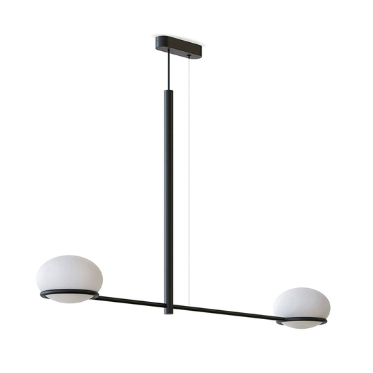 LEDS-C4 Coco Double -riippuvalo musta/valkoinen