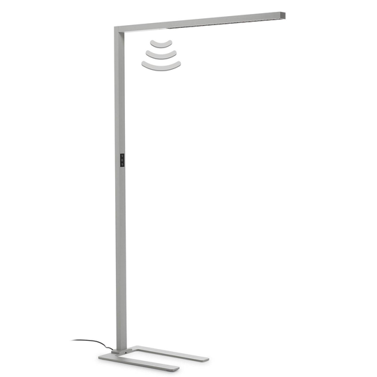 Toimiston LED-lattiavalaisin Laris, hopea, 4 000 K