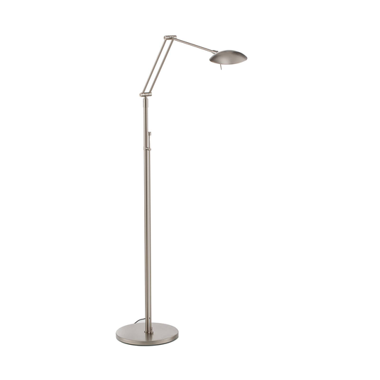 LED-lukuvalaisin Carl kiertohimmentimellä, nikkeli