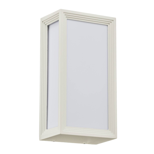 LED-ulkoseinälamppu Timok, valkoinen