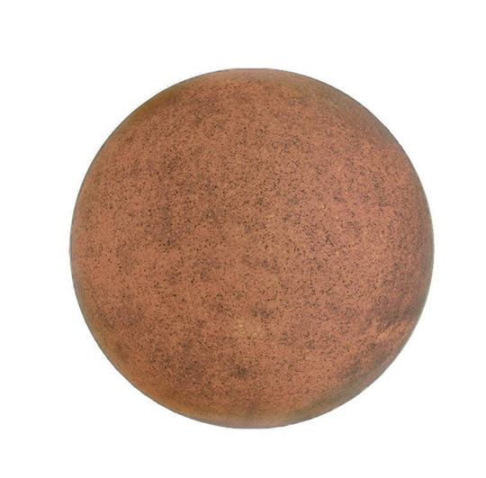 Ulkovalaisin pyöreä, maapiikki, terrakotta Ø 25 cm
