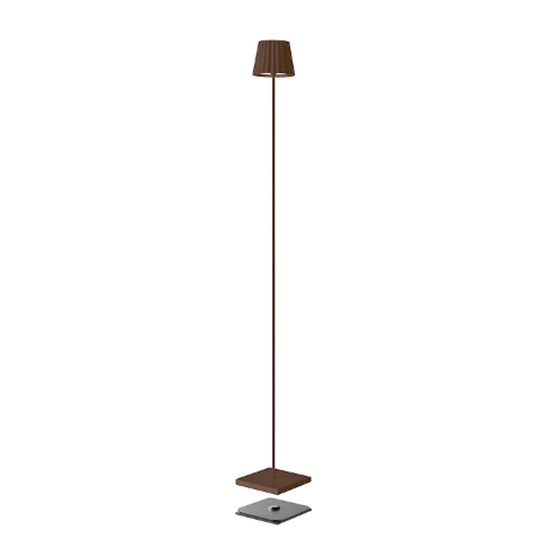 LED-lattiavalaisin Troll 2.0 ulos, ruosteenruskea