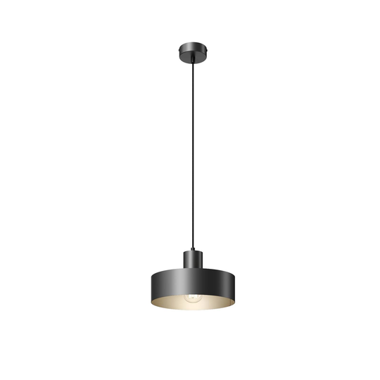 Riippuvalaisin Rif metallista, musta, Ø 25cm