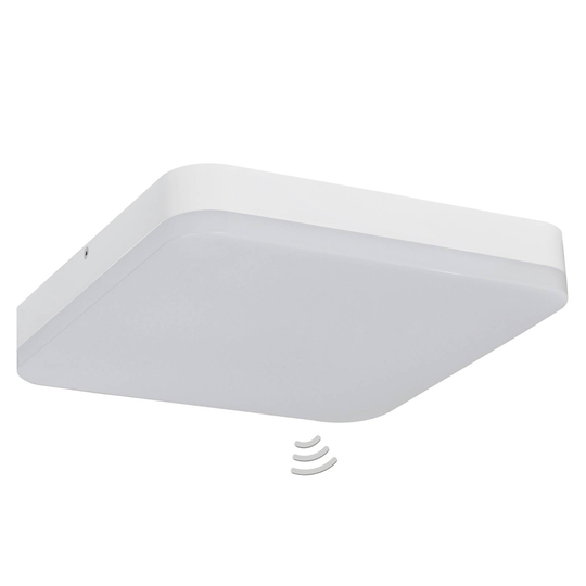 LED-kattovalaisin Milex tunnistimella, 3000K, IP44