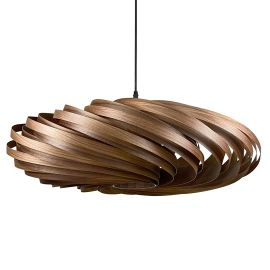 Gofurnit Veneria -riippuvalo, pähkinäpuu, Ø 70 cm