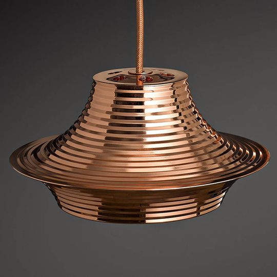 Bover Tibeta 03 - LED-riippulamppu, kupari