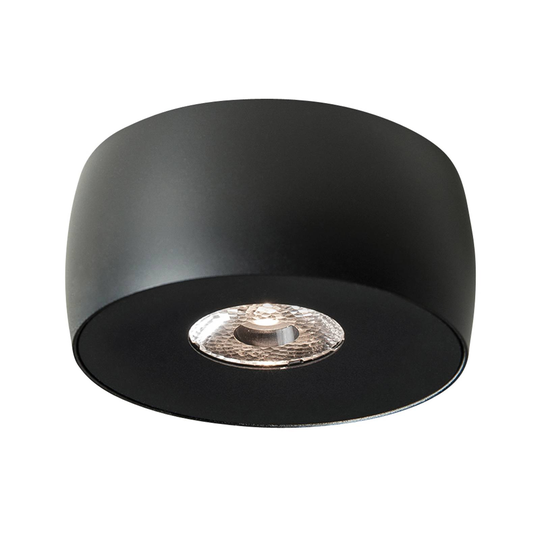 Molto Luce Vibo SD -LED-kattovalo 4 000 K, musta