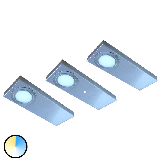 Tain-LED-kaapinalusvalo, Color Switch, 3 kpl/pakk.