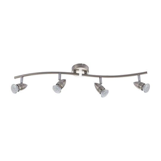 ELC Farida -LED-kohdevalo, nikkeli, 4-lamp.