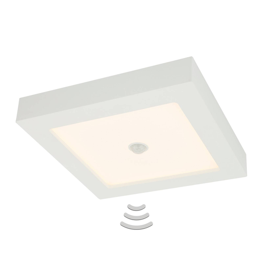 LED-kattovalaisin Svenja 18 W liiketunnistimella