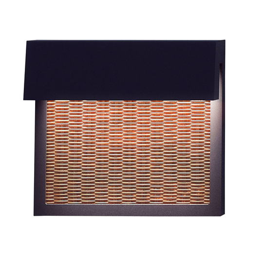 Bover Sisal A/01 LED-ulkoseinälamppu, vaaleanbeige