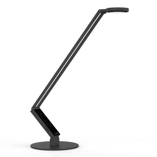 Luctra LED-pöytälamppu TableProRadial jalka musta