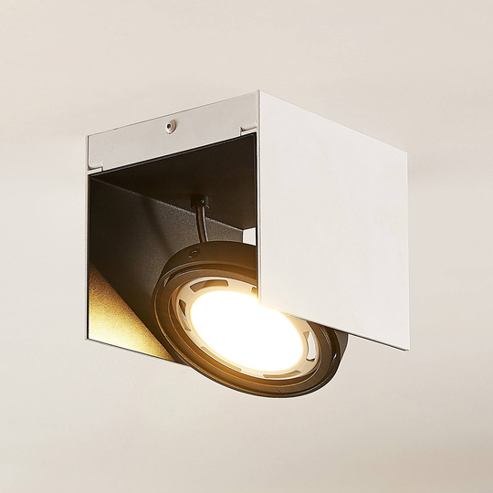 Arcchio Ocula -LED-kattokohdevalo GU10, 1-lamp.