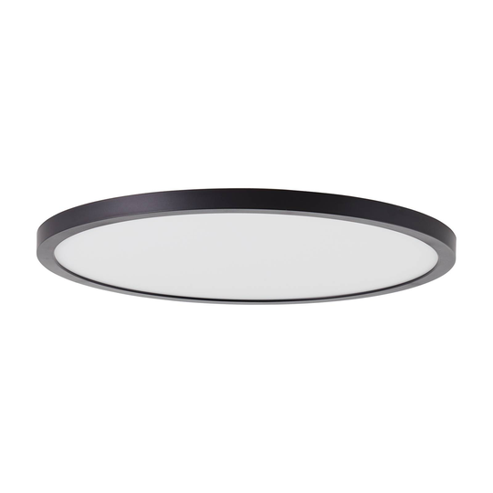 Tuco-LED-kattovalaisin, himmennys, musta, Ø 30 cm