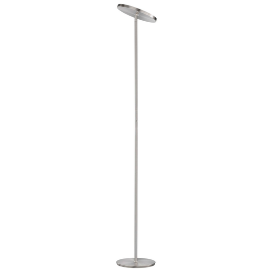 LED-lattiavalo Fabi metallia, himmennys, nikkeli