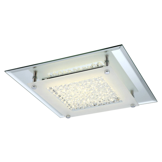 LED-kattovalaisin Liana K5-kristalleilla