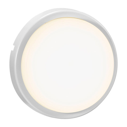 LED-ulkoseinälamppu Cuba Bright, Ø 17,5 cm