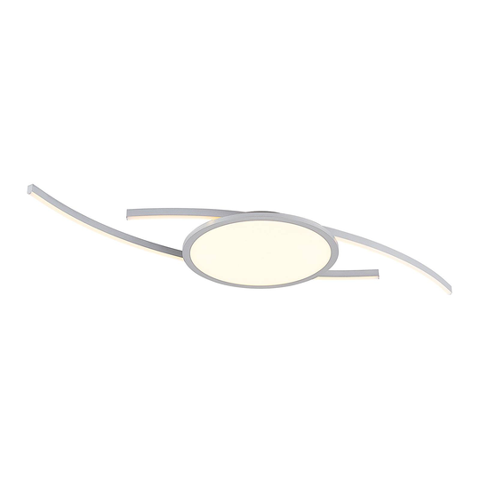 Lucande Tiaro -LED-kattovalaisin, pyöreä, CCT