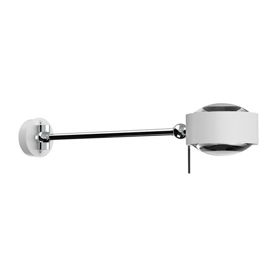 Puk Maxx Hotel LED 30cm kirkas linssi mattavalkea