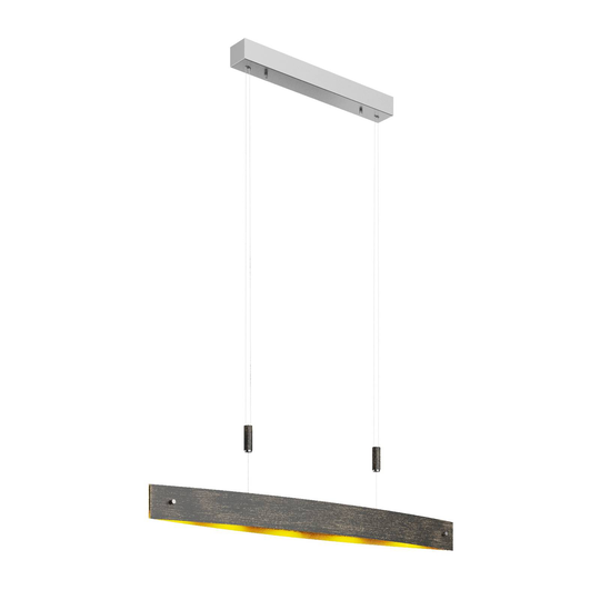 Musta LED-riippuvalaisin Lio, kultasomisteet
