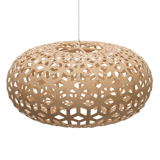 david trubridge Snowflake -riippuvalo Ø80cm natur