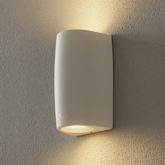 Marta-seinälamppu 9,2 cm 2-lamp.valkoinen/frosted