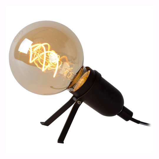 LED-pöytälamppu Pukki, musta