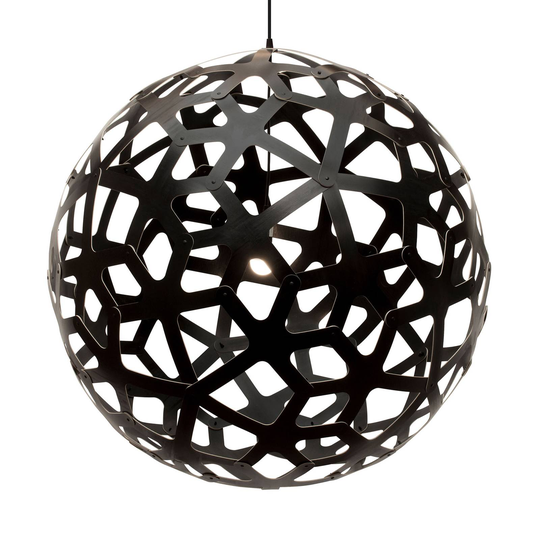 david trubridge Coral -riippuvalo, Ø 80 cm, musta