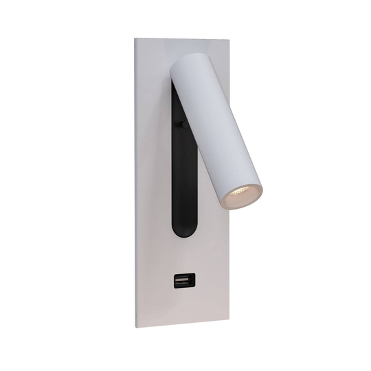 Astro Fuse LED USB -seinäuppovalaisin valkoinen